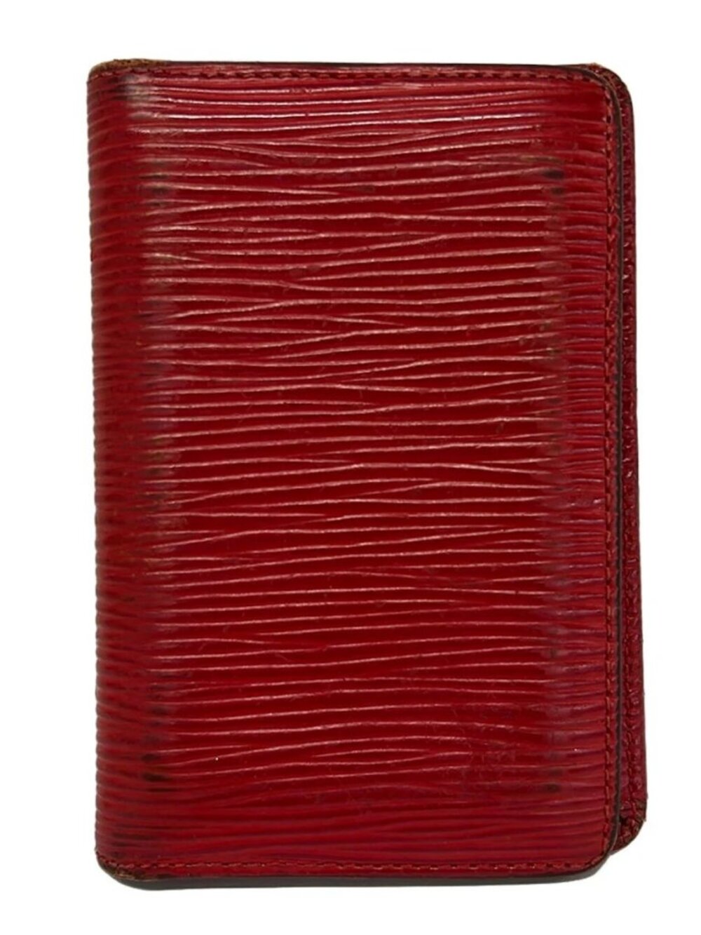 LOUIS VUITTON Organizer de Poshe M63587 Castilian Red Epi SP0013 Card Case
